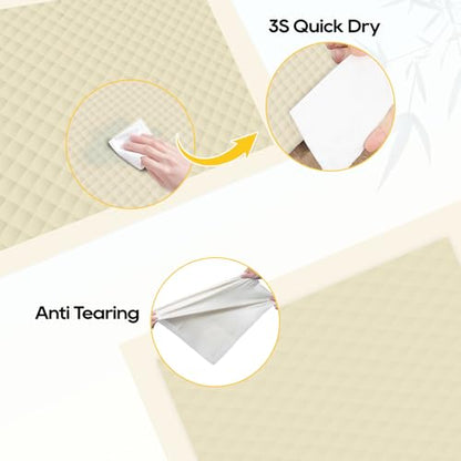Puppy Pads 30 Count Small 22x22in Bamboo Training Pads Deodorizing Leakproof Quick Drying Dog Pee Pads Super Absorbent Disposable Pee Pads for Dogs Puppies, Doggie, Cats, Rabbits - size: 22*22(30 Count)