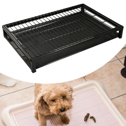 Dog Toilet Tray Puppy Pee Pad Holder Restroom with Metal Mesh Easy Clean Drawer Structure Suitable for Home Porch Kenn, S