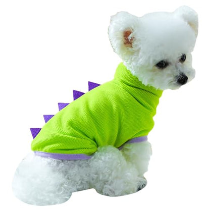 Dog Bathrobe Towel Small Dog Cute Dinosaur Drying Coat Super Soft Pet Bath Robe for Drying Dogs Fast Absorbent Dog Cat Bath Towel Adjustable Microfiber Bathrobe for Puppy Chihuahua Yorkie Pomeranian - size: Large