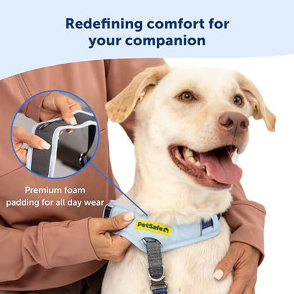 PetSafe Easy Walk Comfort No-Pull Dog Harness Full-Body Padding - Better Walks on The First Use - 5 Points of Adjustment Small/Medium, Blue (Pack of 3) - color: Blue, size: Small (Pack of 3)
