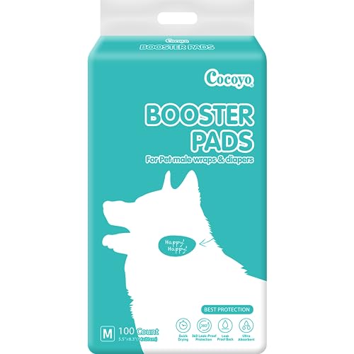 COCOYO Booster Pads, Medium Size with Side Lead Proof, 100 Count - size: Medium