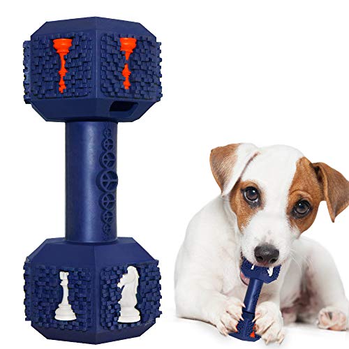 Dog Chew Toys for Aggressive Chewers,Food Grade Non-Toxic Dental Pet Toy,Tough Durable Indestructible Dog Toys for Small Dogs.Blue（8IB-15IB） - color: Large 5.7IN Blue
