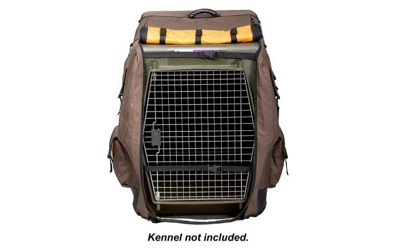 Mud River Dixie Kennel Cover, Brown, Medium - style: Medium (32″ x 23″ x 25″)