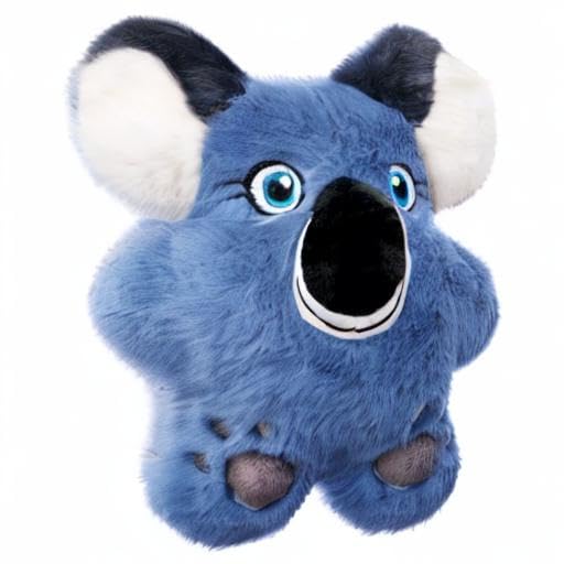 KONG Snuzzles Dog Toy, Plush Squeaker, Crinkle Sounds, Soft Durable Indoor Play (Koala, Medium) - color: Koala, size: Medium