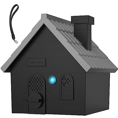 Dog Barking Control Devices, Anti Barking Device Ultrasonic Dog Barking Deterrent with 4 Modes, Stop Barking Dog Devices Up to 50 Ft Range, 2 in 1 Weatherproof Bark Control Device Outdoor Indoor | Multi-distance Intelligent Detection，Correct Bad Behaviors
