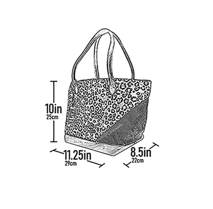 Pet Gear Carrier and Car Seat, Animal Print Tote | For Small Dogs & Cats - color: Animal Print Tote