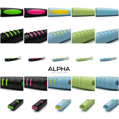 ACME Alpha 211.5 Professional Dog Training Whistle with Enhanced Ergonomic Grip. BPA-Free Plastic. 110 dBA. Long Range. Standardized Frequency. Weatherproof. Made in the UK (Lime Green) - color: Lime Green