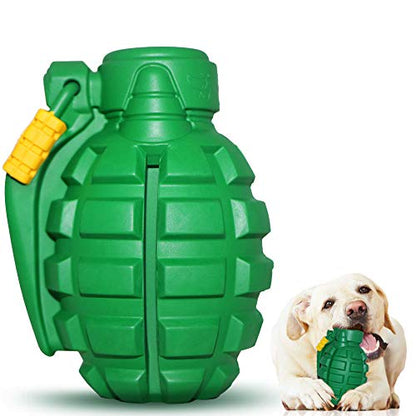 Dog Chew Toys for Aggressive Chewers,Food Grade Non-Toxic Dental Pet Toy,Tough Durable Indestructible Dog Toys for Small Medium Large Dogs.Green - color: Large 4.4IN Green