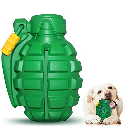 Dog Chew Toys for Aggressive Chewers,Food Grade Non-Toxic Dental Pet Toy,Tough Durable Indestructible Dog Toys for Small Medium Large Dogs.Green - color: Large 4.4IN Green