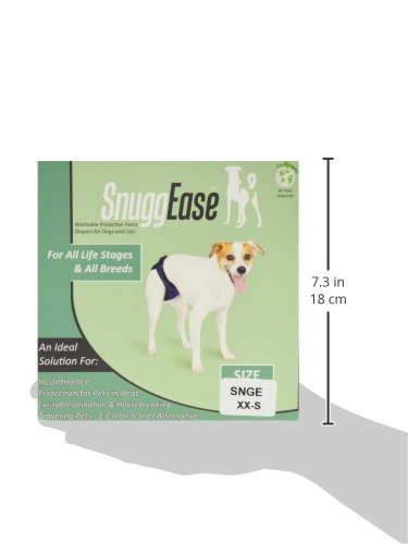 Integrated Pet Solutions SnuggEase Washable Dog Diaper, XX-Small - size: XX-Small, style: Single