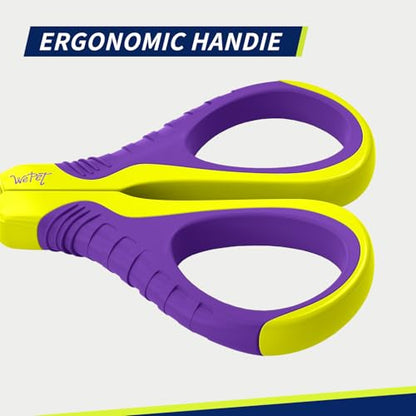 WePet Pet Nail Clippers U07.1, Professional Claw Trimmer, Bended Scissor Special for Cats, Kittens, Dogs, Puppies, Small Animals, Yellow/Purple - color: #16 Yellow/Purple