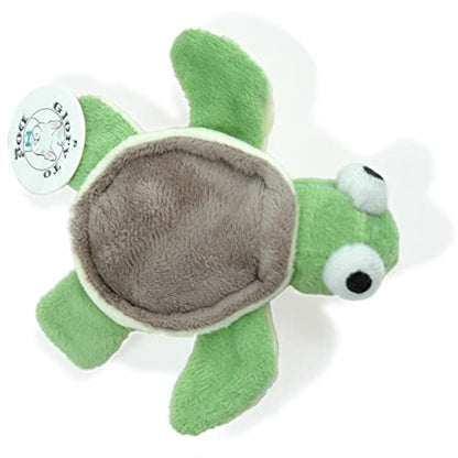 Glory To Dog TinyToy Plush Green Turtle Very Small Dog Toy for Small and Toy Breed Dogs - style: Turtle