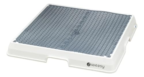 Weasy Smart Dog Potty for Medium Dogs - White and Gray - Medium
