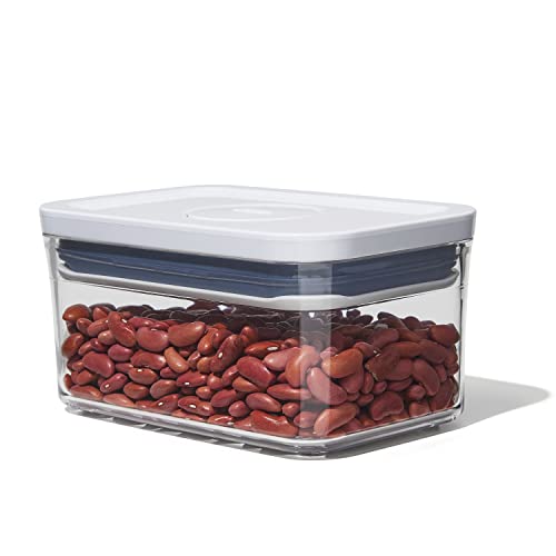 OXO Good Grips POP Container - Rectangle Mini 0.6 Qt - color: White, size: 0.6 Qt - Rectangle