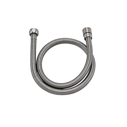 Shower Hose Extra Long 304 Stainless Steel Handheld Showerhead Hoses,Anti Winding Interface,With Brass Insert And Nut-durable ＆ Flexible Rv Shower Hose Replacement (Brushed Nickel, 39 Inches) - color: Brushed Nickel, size: 39 Inches