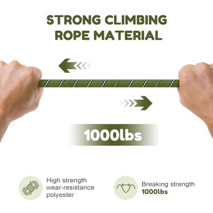 Dog Leash Heavy Duty 4/5/6ft XiaZ 2 Handles Dog Leashes for Medium Large Dogs 1/2 Inch 1000lb Strength Reflective PVC Waterproof-Handles Metal Hook Dual-Handle Rope Leash Nighttime Safety - color: Green, size: 6FT (1/2")
