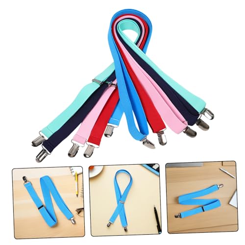 Toyvian Adjustable Dog Diaper Suspenders 5pcs Reusable Pet Diaper Keeper Belt Stretchy Support Harness for Female Dog Incontinence for Skirts and Pet Clothes