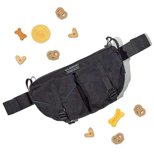 Wildebeest Farallon Bag - Versatile Cross Body Bag, Fanny Pack, Dog Treat Pouch - Secure, Easy Access Pockets, Adjustable Buckle Strap, Poop Bag Dispenser, Water-Resistant, Fits Any Smartphone