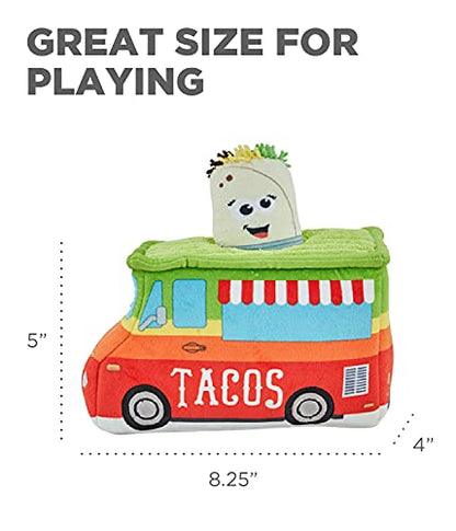 Outward Hound Hide A Taco Plush Dog Toy Puzzle - color: Taco Truck