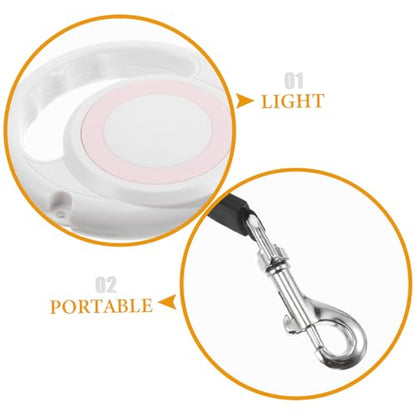 balacoo Retractable Dog Leash for Large Dogs Pull-Resistant Extendable Soft Handle Walking Running Training Heavy Duty Leash for - size: 22.50X15.50X4.00CM