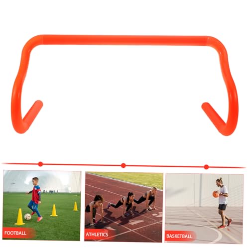 Toyvian Portable Detachable Hurdles for Agility Training Lightweight PVC Jumping Hurdle Set Speed Training Equipment for Football and Soccer Outdoor Fitness
