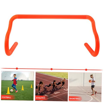 Toyvian Portable Detachable Hurdles for Agility Training Lightweight PVC Jumping Hurdle Set Speed Training Equipment for Football and Soccer Outdoor Fitness