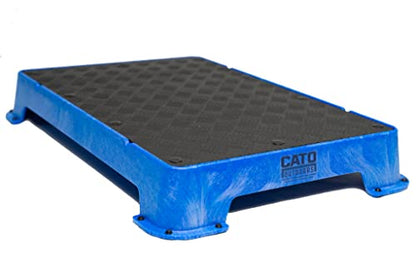 Cato Board - Dog Training Platform (Blue, Rubber Surface) - color: Blue