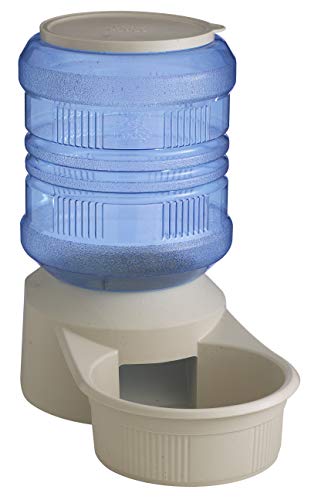 Pet Lodge® Chow Tower Deluxe | Gravity Pet Feeder | Dog Food Dispenser | Automatic Dry Food Dispenser (16 Pound) - size: 16 Pound