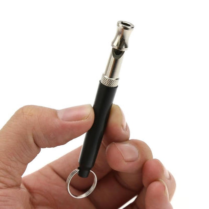 Dog Training Whistle Copper Ultrasonic Pet Dog Training Whistle Portable Keychain Whistle Adjustable Dog Whistle Supplies