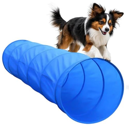 Dog Agility Training Equipment Training Game with Tunnel | Dog Park Equipment Outdoor for Outdoor Garden Park Beach Playground Field Competition Recreation - color: A