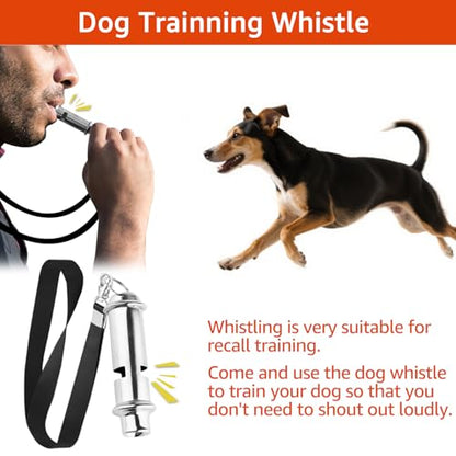 4Pack-Treat Pouch, Clicker for Training, Retractable Target Stick, Whistle for Lure Course, Agility Equipment Tools for Trainer, Cat Toilet Trainer Kit, Accessory for Pet Puppy Kitten Behavior Aids