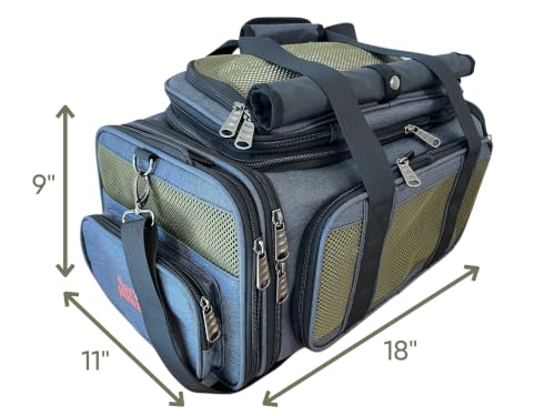Two-Room Pet Carrier | 18x11x9 | Airline Approved Pet Carrier | 3-Way Expandable | Small Dog Carrier | Cat Carrier | Removable Wheels | Patent Pending