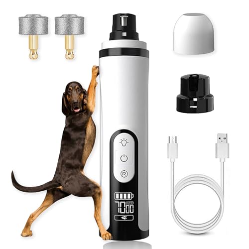 Silent Groom Pro, 2026 New Silent Pet Nail Grinder, Dog Silent Nail Grinder for Dogs Silent Dog Nail Trimmer, Rechargeable USB Charging Electric Pet Nail Grinder Nail File for Pet (#03) - color: #03