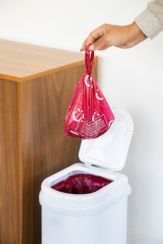 Ubbi Pet Waste Sacks, Lavender Scented Cat Litter Disposal Bags, Leak Proof and Easy Tie, 200 Count (Pack of 1) - color: Red Waste Sacks, 200 Count, size: 200 Count (Pack of 1)
