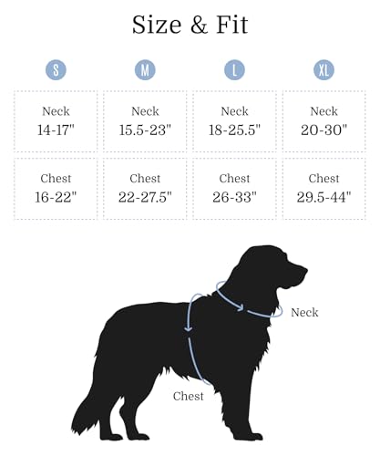 Fei & Eve MagEase 3-Second Magnetic Dog Harness | No-Pull Tactical Vest | Quick-Connect MOLLE w/3 Leash Clips | Heavy-Duty 900D Nylon | Adjustable w/Handle (Large, Blue) - color: Blue, size: L
