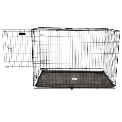 Precision Pet Products One Door Provalue Wire Dog Crate, 42 Inch, For Pets 70-90 lbs, With 5-Point Locking System - size: 48.0"L x 10.4"W x 32.0"H