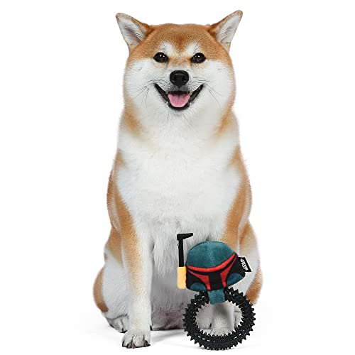 STAR WARS for Pets Boba Fett Puppy Ring Teether Toy |Boba Fett Teething Toy | Puppy Teething Toys, Puppy Safe Chew Toys, Gifts Fans, Boba Fett Ring Teether Toy, 7 Inch (FF19216) - color: Boba Fett Ring Teether Toy, size: 7 Inch