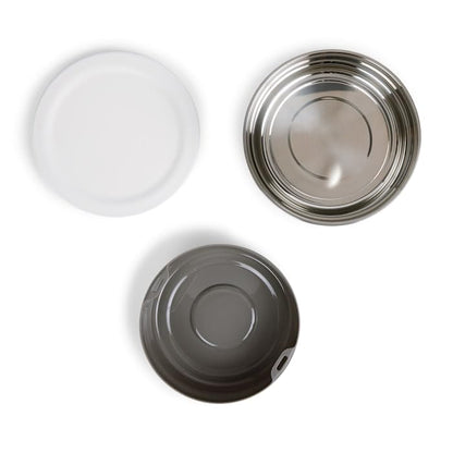 Reddy by Petco White On-the-Go Dog Bowl Set 3 Cups