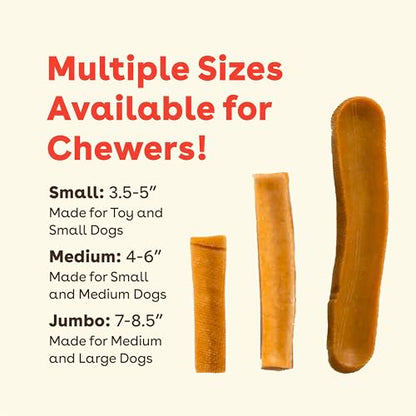 Pupford Yak Cheese Chews for Dogs & Teething Puppies, Natural, Long-Lasting Himalayan Dental Treats (3 Pack Small) - size: 1 Ounce (Pack of 3), style: For Small Dogs