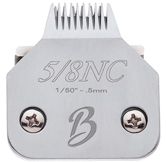 Detachable A Series 5/8 Narrow Cut Blade Dog Grooming Cut Length 1/50" - 0.5mm Ideal for Toe Blade Japanese Carbonized Steel | Compatible A5 Series (5/8NC) - color: 58NC (1/50" - 0.5mm)