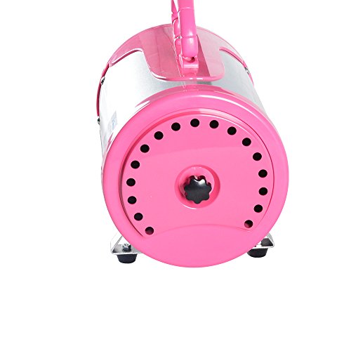 SHELANDY Groomer Partner Pet Hair Force Dryer Dog Grooming Blower with Heater (Pink) - color: Pink