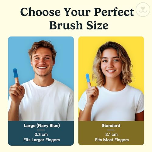 Jasper Dog Toothbrush, 360 Degree Pet Tooth Brushing Kit, Cat Toothbrush, Canine Dental Care & Teeth Cleaning Kit, Pet Finger Tooth Brush, Use with Dog Toothpaste, 2-Pack Pink - color: Pink (2-pack)