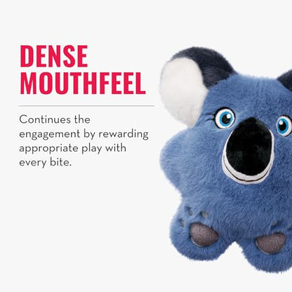 KONG Snuzzles Dog Toy, Plush Squeaker, Crinkle Sounds, Soft Durable Indoor Play (Koala, Medium) - color: Koala, size: Medium