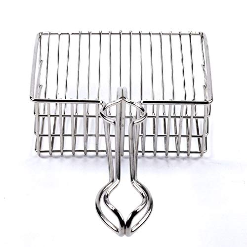 Cat Litter Scoop, Durable Metal Pet Kitty Kitten Sifter Heavy Duty with Long Handle Pet Kitty Dog Pooper Scooper, Easily Clean Litter Box