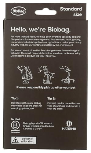 BioBag, Pet Waste Bags, 50 Count - size: 50 Count (Pack of 1)