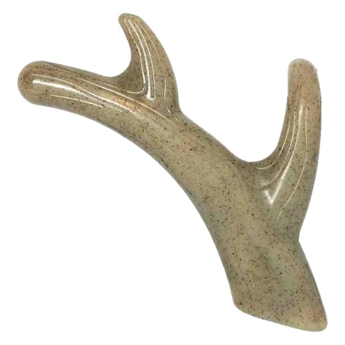 SodaPup Ever Antler – Durable Dog Chew Toy Made in USA from Non Toxic Pet Safe Food Safe Nylon Material for Mental Stimulation, Clean Teeth, Fresh Breath, Problem Chewing, & More - color: Brown Ever Antler