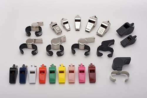 ACME Genuine Professional Quality BPA Free Plastic No. 660 Thunderer Whistle, Small Sized, High-Pitch, All-Rounder, Tapered Mouthpiece, 117 dBA, Designed and Made in The UK. Standard Orange