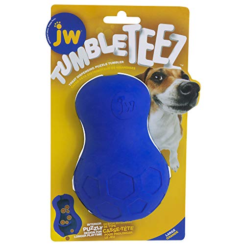 JW Tumble Teez Puzzler Treat Dispenser, Large - size: Large