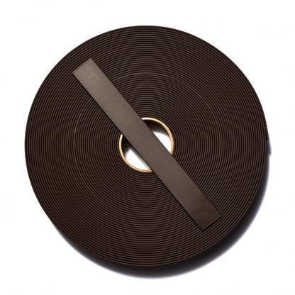 Buckleguy.com BioThane®, Beta, Leather Weight - color: Brown, size: W: 1-1/4" and L: 100 Foot Roll