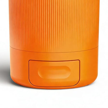Dog Paw Cleaner Cup – 9cm ABS PBT, Washer Station, Foot | Perfectly Great for Grooming Routine, Puppy Training Cleanup, Quick Rinse Use - color: Orange